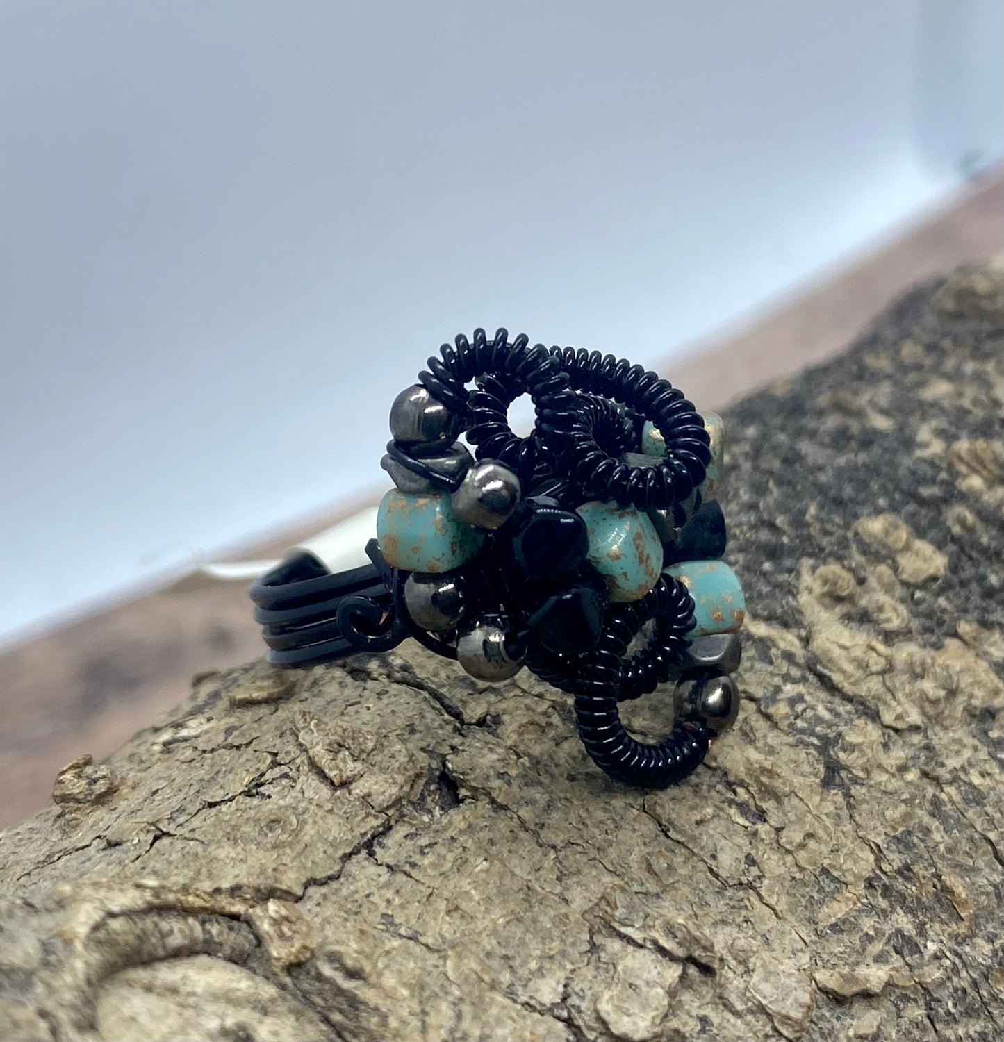 Size 5 handcrafted ring item # 1123-09