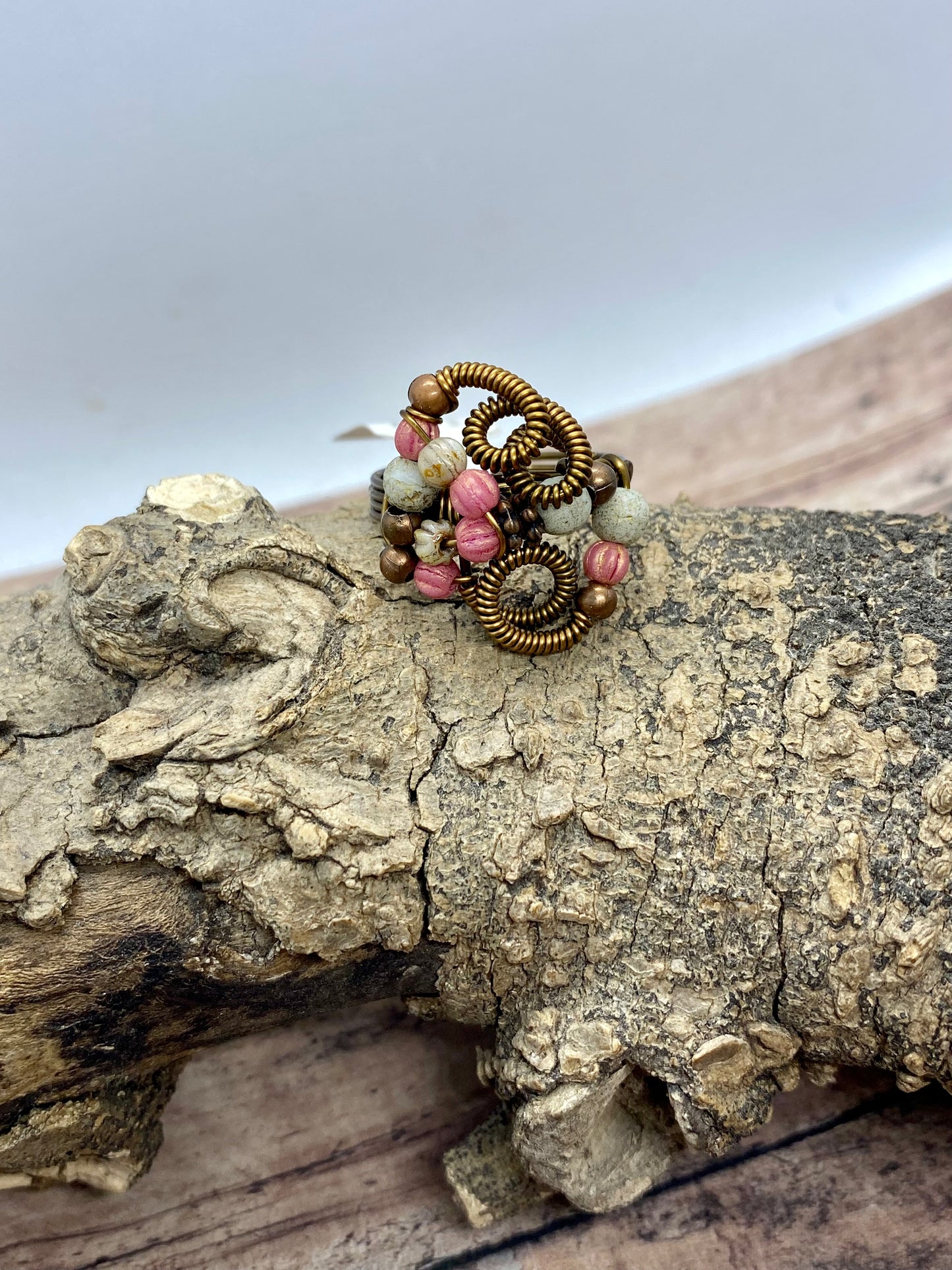 Handcrafted ring - size 8