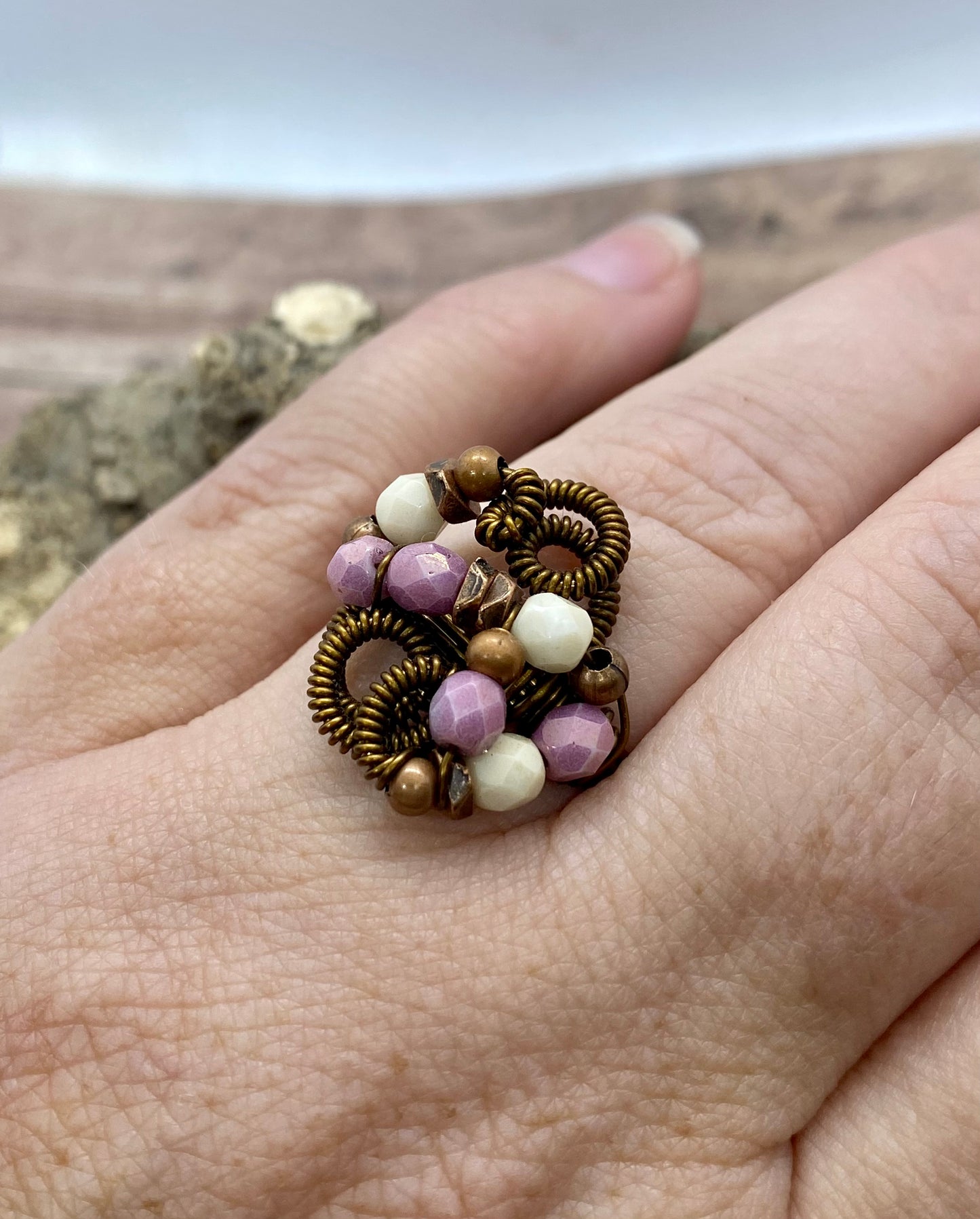 Size 10 handcrafted ring item #1123-03