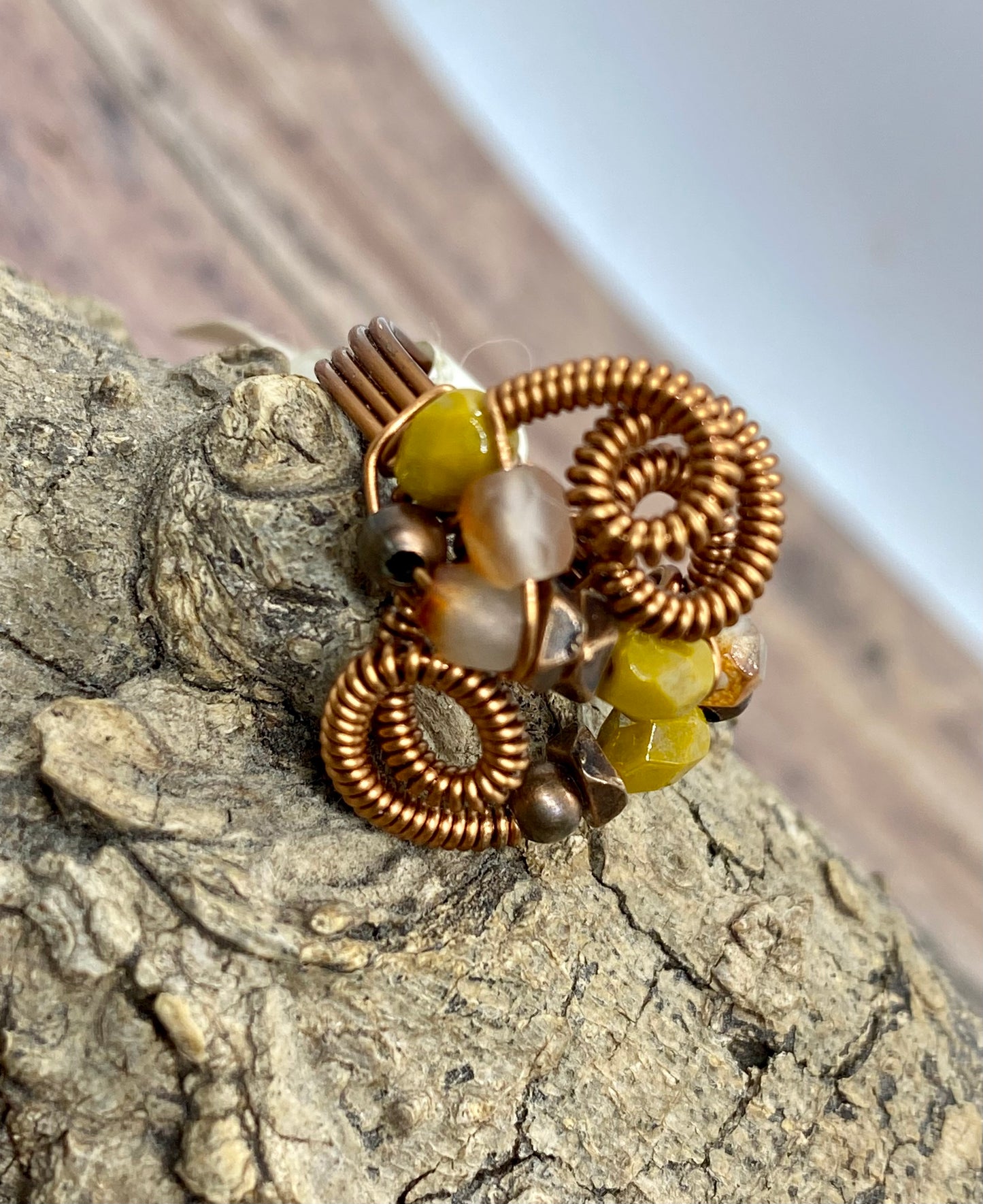 Size 5 handcrafted ring item #1123-05
