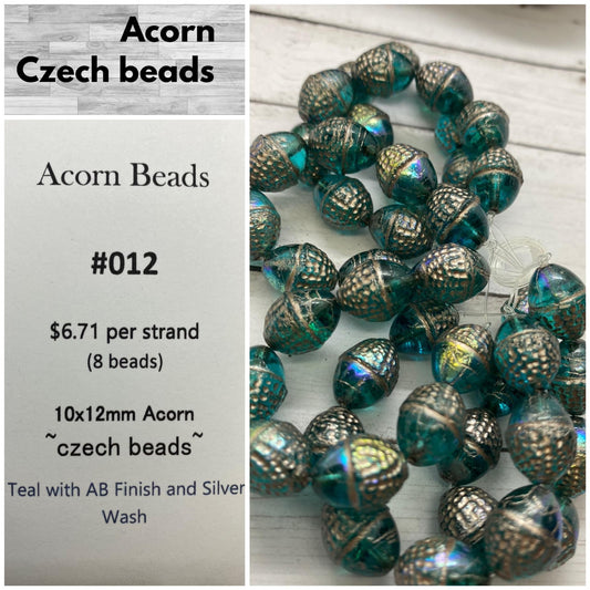 Acorn Beads 10x12mm #012